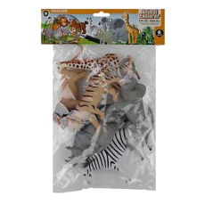 Wild Animals - 6 Piece Set 